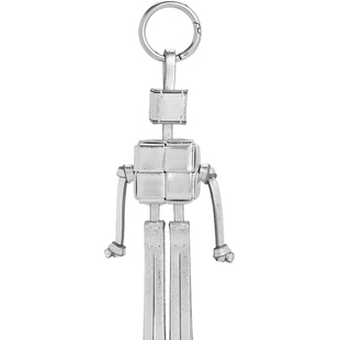 CHARLES&KEITH25秋季新款CK8-10681216设计感小机器人钥匙扣包挂