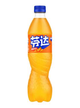 可口可乐橙味芬达500ml碳酸饮料