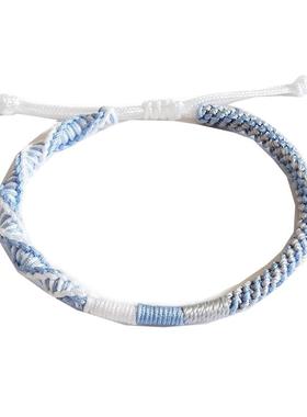 闺蜜DIY手工编织朱砂全成品手绳