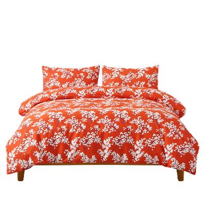 CASTLE GARDEN新疆竹节棉床品套件枕套被套床单床笠单装 喜上眉梢