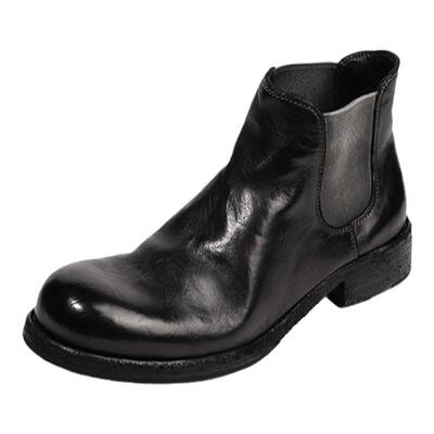 手工固特异马皮切尔西靴