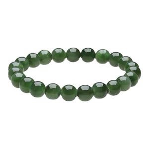 六桂福珠宝碧玉佳人手串天然和田玉国风玉髓手链女款圣诞送礼指南