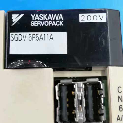 议价SGDV-5R5A11A 安川伺服驱动器成色漂亮保修3个月 议价