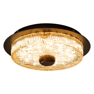 走廊过道灯复古中古风法式阳台玄关吸顶灯现代简约大气中山灯具