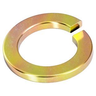 彩锌弹垫铁碳钢镀五彩开口弹垫片镀彩锌弹垫圈M3M4M5M6M8M10M12