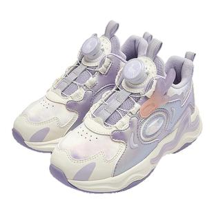 巴拉巴拉儿童加绒运动鞋女童防滑老爹鞋大童保暖鞋子2025冬季童鞋