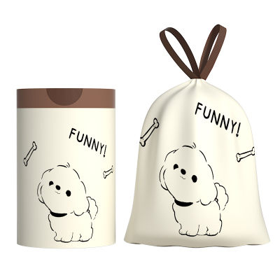 【爆款热卖】免撕垃圾袋家用银狐啊抽绳手提式厨房宿舍学生实惠装