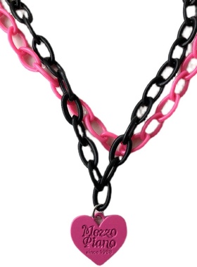 一件包邮拉手项链短款塑料ins女