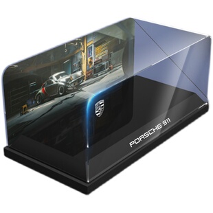 乐高保时捷911展示盒10295亚克力防尘罩盒子LED灯饰灯光灯组遥控