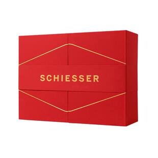 舒雅秋冬男女士棉氨绒亲肤薄款保暖内衣裤袜鸿运本命年红品礼盒