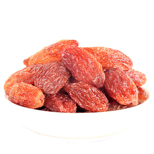 【丝路果果】 新疆特产吐鲁番红香玫瑰葡萄干250g*4无核红提子干