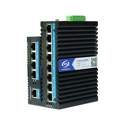 拓轩工业级环网光纤交换机防雷
