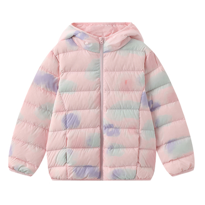 POLOWALK短款轻薄女童儿童羽绒服