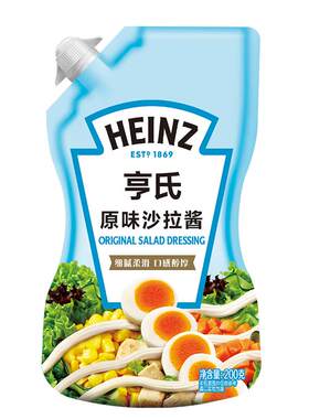 亨氏原味沙拉酱丝滑奶香200g