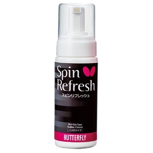 蝴蝶/Butterfly正品乒乓胶皮泡沫清洁剂 胶皮清洗剂 日本代购