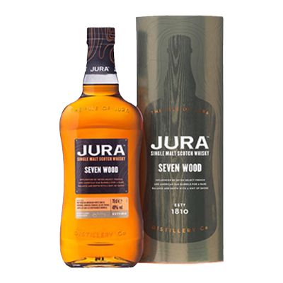 欧洲直邮Isle Of Jura Seven Wood Wine 0.7 Liter 42%麦芽