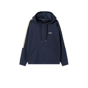 【自营】Hugo Boss男士black系列棉质连帽卫衣运动衫 50527559