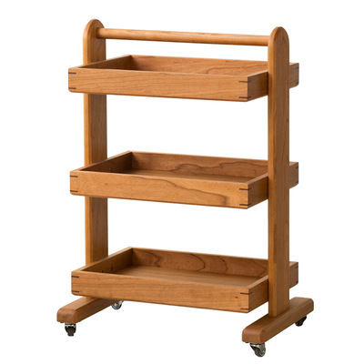 山丁复古简约实木创意边几