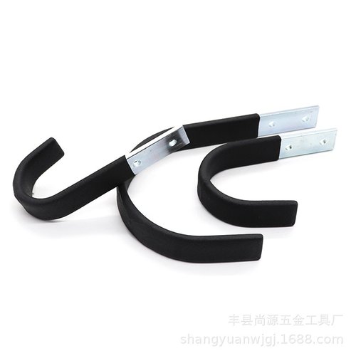 室外重型车库挂钩圆扁铁收纳勾承重工程工具大墙壁挂钩电缆线金属