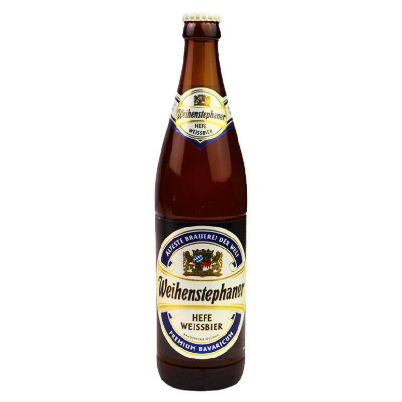 德国原装进口维森啤酒小麦白啤500ml瓶唯森精酿啤酒Weihenstephan