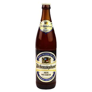 德国原装进口维森啤酒小麦白啤500ml瓶唯森精酿啤酒Weihenstephan