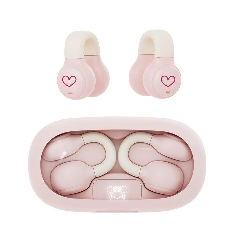 Disney/迪士尼正品2025新款真无线蓝牙耳机无线夹耳式降噪男女生