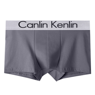 CK&LJRLTHO男士内裤男平角裤纯棉夏季薄款透气大码运动四角短裤头
