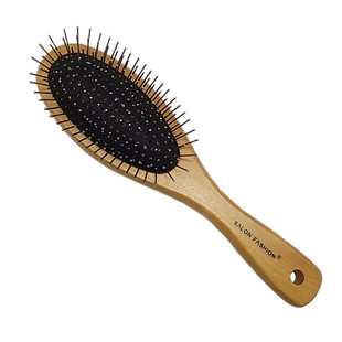 KH钢针气囊梳钢齿梳子 气垫梳子排骨梳木头手柄木梳