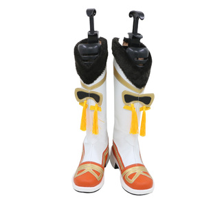 原神cos鞋瑶瑶小师妹 安柏 提纳里cosplay鞋动漫演出鞋来图定做