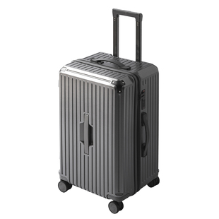 行李箱纯pc材质双层拉链款2025新款三七分深仓拉杆旅行26寸37开24