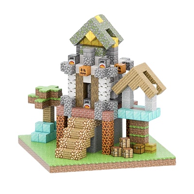 我的世界磁力方块全套正版女男孩