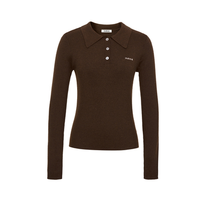 indicia标记美拉德风针织衫