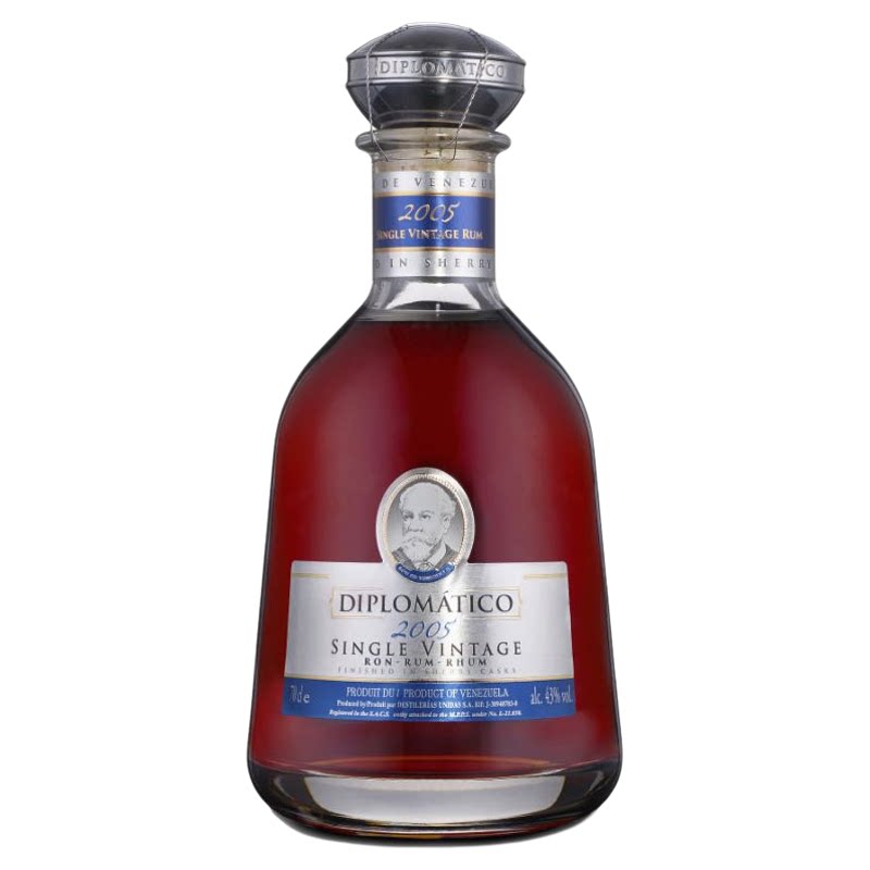 外交官单一年份朗姆酒礼节拜访