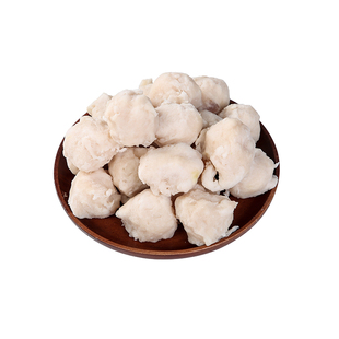 潮汕风味手工鱼丸500g潮汕特产马鲛鱼鲅鱼火锅丸子鱼汤丸子纯海鱼