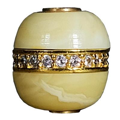 天然蜜蜡单珠散珠汉堡珠子老型桶单颗星月菩提配隔珠顶珠配饰配件