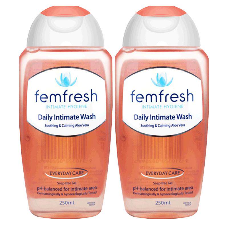 【自营】澳版femfresh芳芯女性私密处日常护理私处洗护液250ml*2