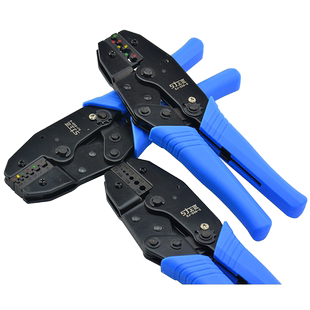 上匠压接钳子棘轮式端子绝缘端子插簧压线钳压线钳管状端子接线钳