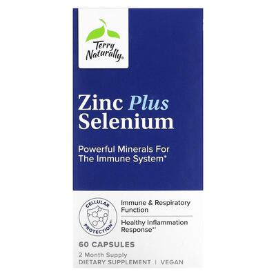 Terry Naturally,锌加硒，60 粒