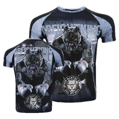 MMA速干短袖拳击服格斗健身UFC男