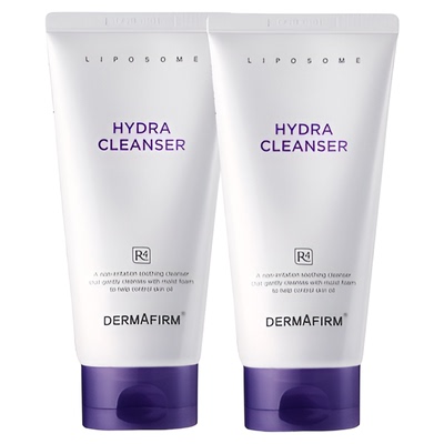 【自营】DERMAFIRM+/德妃保湿洁面乳紫苏紫150g*2清洁清爽温和