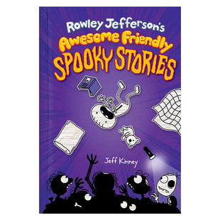 小鬼头日记3 友好的恐怖故事 Rowley Jefferson's Awesome Friendly Spooky Stories 罗利的故事 小屁孩日记 桥梁漫画书 英语书籍