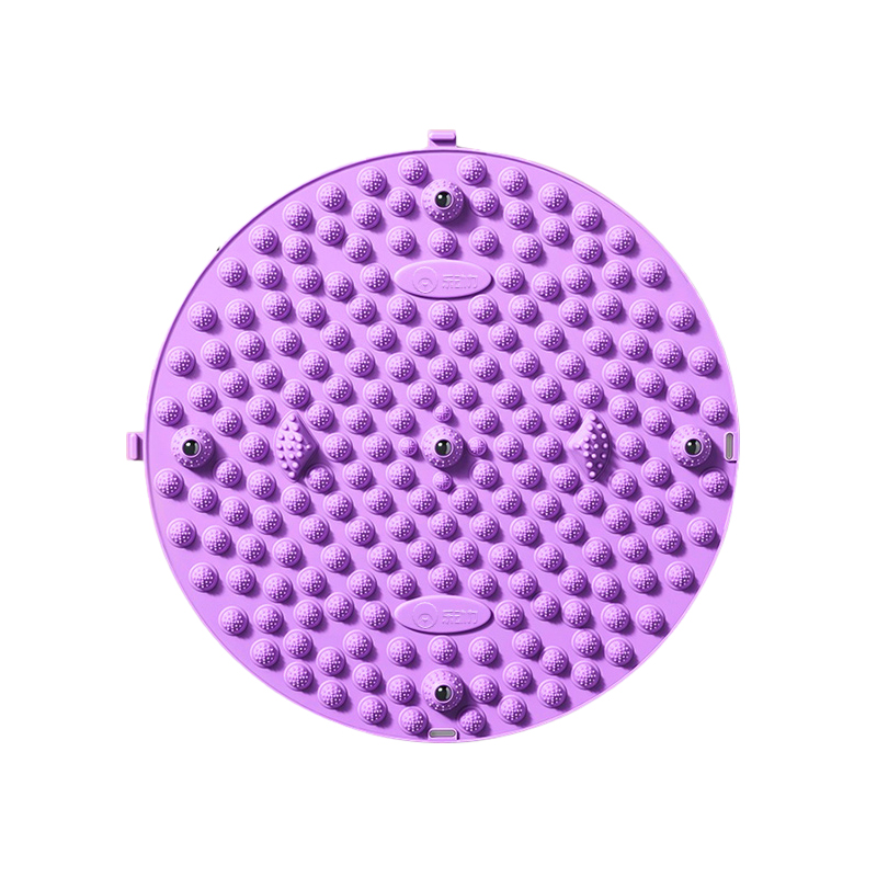 中医圆形指压板足底按摩垫子原地跑步专用脚底健身室内慢跑趾压板