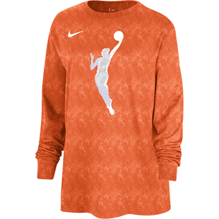 Nike/耐克正品Team 13 WNBA 女士运动印花长袖T恤FZ0148-820