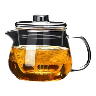 泡茶壶2024新款茶水分离家用高硼硅玻璃茶壶单壶耐高温花茶壶茶具
