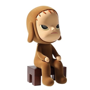 奈良美智失眠娃娃夜游梦游蜗居海藻人玩偶潮玩盲盒公仔电视柜摆件