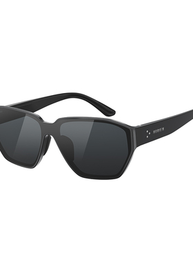 海俪恩墨镜女款大框百搭防晒2026新款绒面出游户外太阳镜男N8612