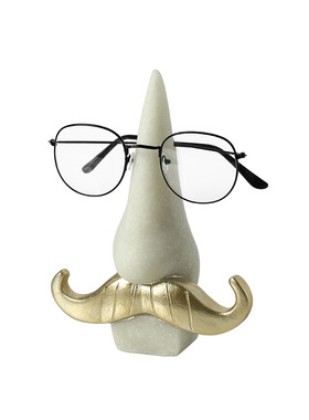 创意现代简约抽象大胡子小摆件