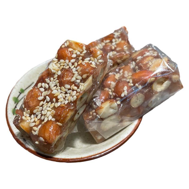 南糖潮汕特产老式牛皮糖普宁花生南糖潮州汕头特色小吃零食糕点心