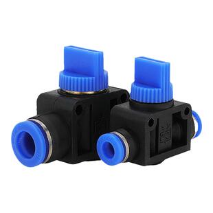 HVFF手动阀门气动气管泄压阀快速快插接头手阀开关4/8/6/4/10/12