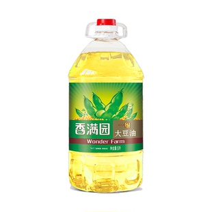 【工厂直销】口福一级大豆油5L桶装家用烹饪营养炒菜油批发食用油